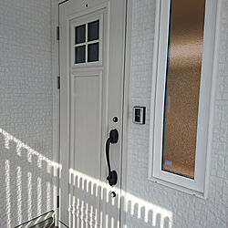 玄関/入り口/白いドア/シンプルが好き。のインテリア実例 - 2018-02-23 21:23:06