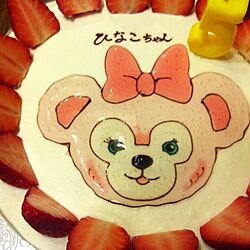 キッチン/お誕生日☆*:.｡/ケーキのインテリア実例 - 2013-04-16 22:27:27