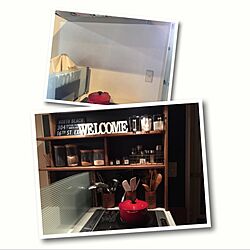 キッチン/ホームセンター ユニディ/キャンドゥ☆/IKEA/DIY...などのインテリア実例 - 2016-06-02 08:43:27