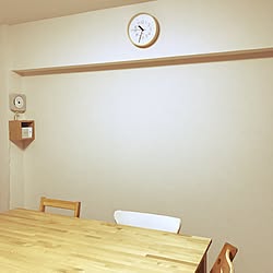 リビング/RIKI Clock/シンプル/スッキリ/無印良品...などのインテリア実例 - 2017-01-13 22:43:03