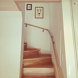 玄関/入り口/天井板張り/階段の壁/階段のインテリア実例 - 2016-07-18 11:40:18
