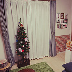 部屋全体/クリスマスツリー150cm/クリスマスディスプレイ♥︎/こどもと暮らす。/暮らしを整える.｡.:* ❁...などのインテリア実例 - 2020-11-22 21:20:01