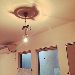 壁/天井/電球/端切れのインテリア実例 - 2015-01-06 08:25:48