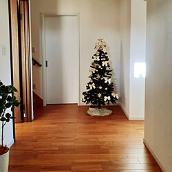 玄関/入り口/クリスマスツリー150cm/クリスマスツリー♡/クリスマスツリー出しましたのインテリア実例 - 2022-11-27 15:21:53