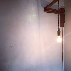 ベッド周り/寝室/マイホーム/電球ライト/間接照明...などのインテリア実例 - 2018-09-04 08:13:54