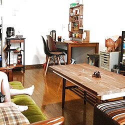 部屋全体/My Best RoomClip/DIY家具/カリモク60のインテリア実例 - 2013-08-06 08:18:59