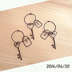 手作り/いつもいいねありがとうございます♡/ワイヤークラフトのインテリア実例 - 2014-04-30 20:09:53