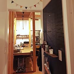 玄関/入り口/kitchen kitchen/IKEA/セリア/niko and…　のインテリア実例 - 2017-02-16 21:00:10