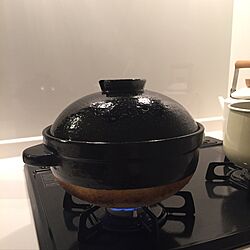 キッチン/高くないお米でも美味しく炊ける♫/ガスで炊飯/かまどさんのインテリア実例 - 2017-02-18 22:40:20
