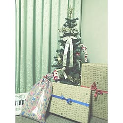 リビング/クリスマス/クリスマスツリー/クリスマスプレゼント/セリア...などのインテリア実例 - 2016-12-27 18:45:02