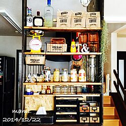 キッチン/DIY/DIY棚/SPF材/クラシコの空き瓶...などのインテリア実例 - 2014-12-22 10:46:11