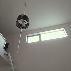 壁/天井/1K/ロフト/照明/白黒のインテリア実例 - 2014-06-19 17:57:40