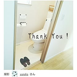 バス/トイレ/すっきりとした暮らし/シンプルナチュラル/２階のトイレ/RoomClip magのインテリア実例 - 2017-01-25 23:19:00