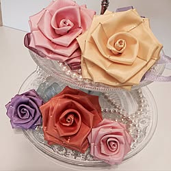 手作り/薔薇/ハンドメイド♡/いいね！コメント！うれしいです♥/blog更新しました♡...などのインテリア実例 - 2016-08-12 22:57:56