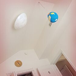 壁/天井/IKEA/息子の部屋/照明/子ども部屋のインテリア実例 - 2013-01-23 11:31:28