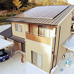 37坪/外観全体/2階/田舎/注文住宅...などのインテリア実例 - 2020-11-28 15:00:16