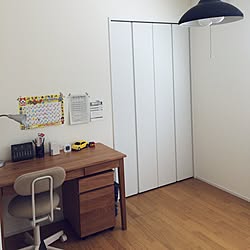 机/子供部屋/DIY/シンプルな暮らし/IKEA...などのインテリア実例 - 2017-04-24 14:24:47
