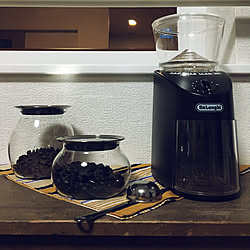 リビング/DeLonghi/KINTO/コーヒータイム/一人暮らし...などのインテリア実例 - 2017-10-06 21:34:23