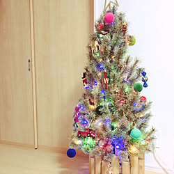 クリスマスツリー/DAISO♥/ダイソー/ニトリ/リビングのインテリア実例 - 2019-12-22 23:41:02