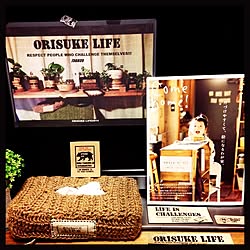 ORISUKE LIFE/オーダーしていたもの/ORISUKE LIFEティッシュカバー/ORISUKE LIFEポスターのインテリア実例 - 2014-03-14 00:28:12