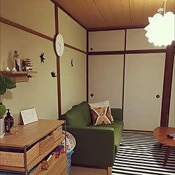 部屋全体/クリスマス/北欧/社宅/無印良品...などのインテリア実例 - 2015-11-28 13:10:38