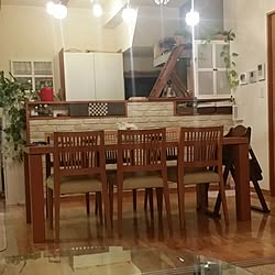 キッチン/マイホーム/ダイニングテーブル/無垢の床のインテリア実例 - 2017-03-28 20:29:34