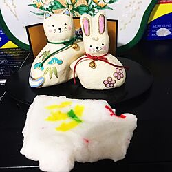 リビング/民芸品/猫とウサギが好き/お雛様/ひな祭り...などのインテリア実例 - 2017-03-02 14:24:39