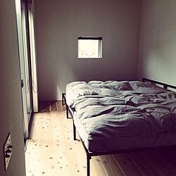 ベッド周り/平屋/寝室/ベッドのインテリア実例 - 2014-04-23 20:04:16