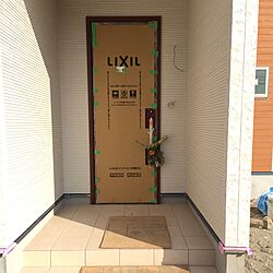 玄関/入り口/新居建築中のインテリア実例 - 2016-01-09 13:14:56