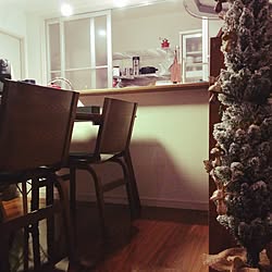 リビング/ダイニングテーブル＆チェア/カウンターテーブル/ニトリクリスマスツリーのインテリア実例 - 2015-11-14 23:33:39