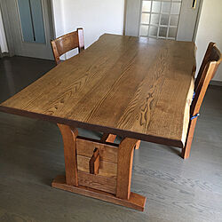 古家具/ダイニングテーブル/机/栗の木ダイニングテーブルのインテリア実例 - 2022-05-05 09:13:27