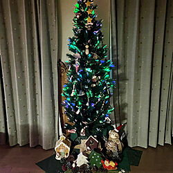部屋全体/クリスマスツリー/みなさんの素敵なお部屋憧れますのインテリア実例 - 2023-12-14 05:16:53