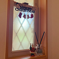 玄関/入り口/クリスマス/クリスマスディスプレイ/置物飾りのインテリア実例 - 2023-11-14 12:34:08