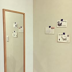 壁/天井/ポストカード/無印良品 壁に付けられる家具/無印良品のインテリア実例 - 2016-11-27 14:36:24