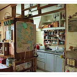 キッチン/リビングからキッチンの眺めのインテリア実例 - 2013-09-19 07:17:14