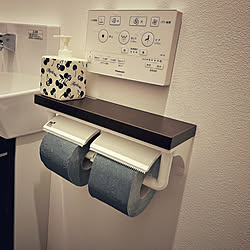 IKEA/トイレットペーパー/トイレットペーパーホルダー/バス/トイレのインテリア実例 - 2023-03-12 23:02:28