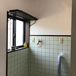 バス/トイレ/DIY/モノトーン/男前のインテリア実例 - 2018-12-05 13:39:42