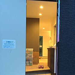 玄関/入り口/建築中の一枚のインテリア実例 - 2017-05-15 20:18:35