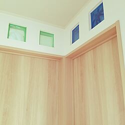 壁/天井/北欧/ガラスブロック/子ども部屋のインテリア実例 - 2017-06-04 18:29:26