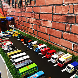 ハンドメイド トミカパーキングのインテリア実例 Roomclip ルームクリップ