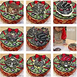 机/着せ替えケーキ/キャラケーキ/クリスマス/北欧✖︎カラフル...などのインテリア実例 - 2016-12-25 22:08:39