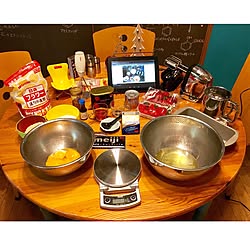 キッチン/製菓用スケール/タブレット/ベンゼン環/あっさり美味しい...などのインテリア実例 - 2017-04-08 15:54:08