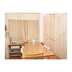 部屋全体/ニトリ/パソコン/三姉妹/WOODONE...などのインテリア実例 - 2017-04-17 14:03:40