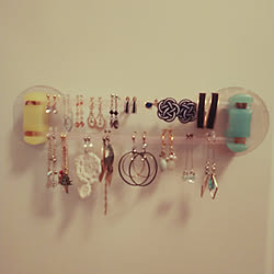 ノンホールピアス収納のインテリア実例 Roomclip ルームクリップ