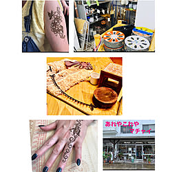 久しぶりの遠出/メヘンディmarsa/多国籍のお店です/あれやこれやマチャイ/ヘナタトゥー...などのインテリア実例 - 2020-08-08 20:24:32