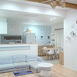 部屋全体/北欧インテリア/こどもと暮らす/クリーンテックス/ディズニー柄マット...などのインテリア実例 - 2018-05-03 22:29:42
