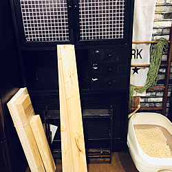 棚/DIY用木材/niko and…×いなざうるす/賃貸でも楽しく♪/賃貸でも諦めない!...などのインテリア実例 - 2018-05-19 22:51:09
