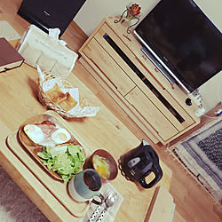 机/いいねと、フォローの押し逃げすみません!/コメントお気遣いなく♡/セリア/木が好き♡...などのインテリア実例 - 2020-03-10 13:31:46
