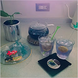 夏ドリンク/いつもありがとうございます♡/いいね&コメント&フォロー感謝♡/見て頂きありがとうございます/キッチン...などのインテリア実例 - 2020-08-07 13:17:09