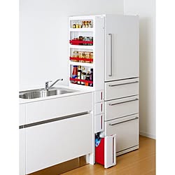 隙間収納 隙間8cm セリア キッチンのインテリア実例 06 09 23 01 56 Roomclip ルームクリップ